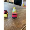 Image 4 : LOT OF 5 RED AND YELLOW CHILDRENS TOY VEHICLES