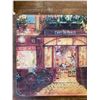Image 2 : DECRATIVE GLASS CUTTING BOARD WITH PARIS STREET SCENE