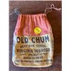 Image 2 : VINTAGE "OLD CHUM" PIP TABACCO POUCH W/ DRAWSTRINGS
