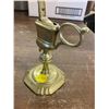 Image 2 : RARE BRASS CANDLE-SNUFFER WITH WICK TRIMMER AND HOLDER