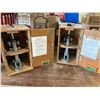 Image 1 : 2 VINTAGE MIRCOSCOPES IN WOODEN BOXES