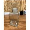Image 1 : VINATGE GLSS APOTHECARY JAR WITH LID