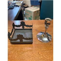 2 CANDLE HOLDERS