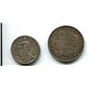 Image 2 : 1921 USA Morgan Dollar & 1945 USA Half Dollar