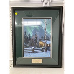 " WARM AND COZY " PIANTING SIGNED