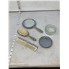 Image 1 : SILVER VINTAGE WOMENS GROOMING SET
