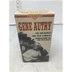 GENE AUTRY VHS SET 3