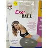 Image 3 : EXERCISE BALL WITH PUMP  ALMOST NEW