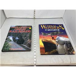 COFFEE TABLE BOOKS TRAINS AND VISUAL WONDERS