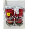 Image 2 : COCA-COLA SALT+PEPPER SHAKERS WITH HOLDER