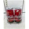 Image 3 : COCA-COLA SALT+PEPPER SHAKERS WITH HOLDER