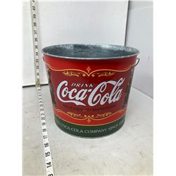 TIN COCA-COLA PAIL