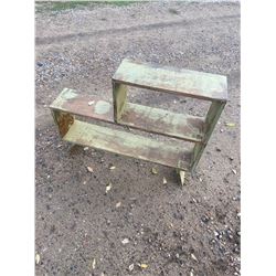 ART DECO PLANT STAND 38W-32-H-8" D