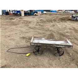 4 STEEL WHEEL CART