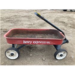 SMALL RED WAGON HENRY EXPRESS