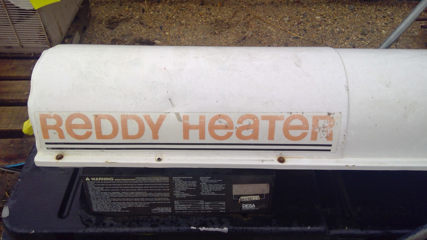 reddy heater model#r155 (kerosene) - Schmalz Auctions