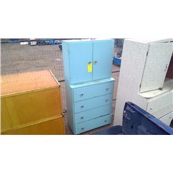 blue homebuilt home steaders cupboard 3ft X 6ft