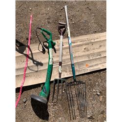 Certified 9" Electric Whipper Snipper and Forks