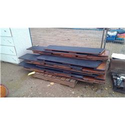 FIVE COLLAPSIBLE RISERS