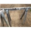 Image 2 : (2) WOODEN SAW HORSES