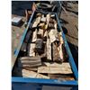 Image 2 : LOT OF FIRE WOOD 7'X2'X21/2' (BLUE BOX NOT INCLUDED SOLD AT LOT NUMBER 67)
