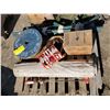 Image 3 : PALLET SWATHER CANVAS, CABLE, ROLLER CHAIN, GAUGES ETC
