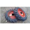 Image 1 : 2 TRACTOR TIRES W/RIMS
