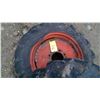 Image 3 : 2 TRACTOR TIRES W/RIMS