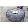 Image 2 : 2 TRACTOR TIRES W/RIMS