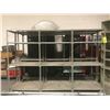Image 1 : METAL SHELVING 108" H 72" W 74"