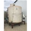 Image 1 : 3000G POLY WATER TANK C/W STEEL STAND 8X8 HEAVY DUTY