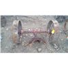 Image 1 : AXLE W/ WHEELS, 52" WIDE, 30" WHEELS