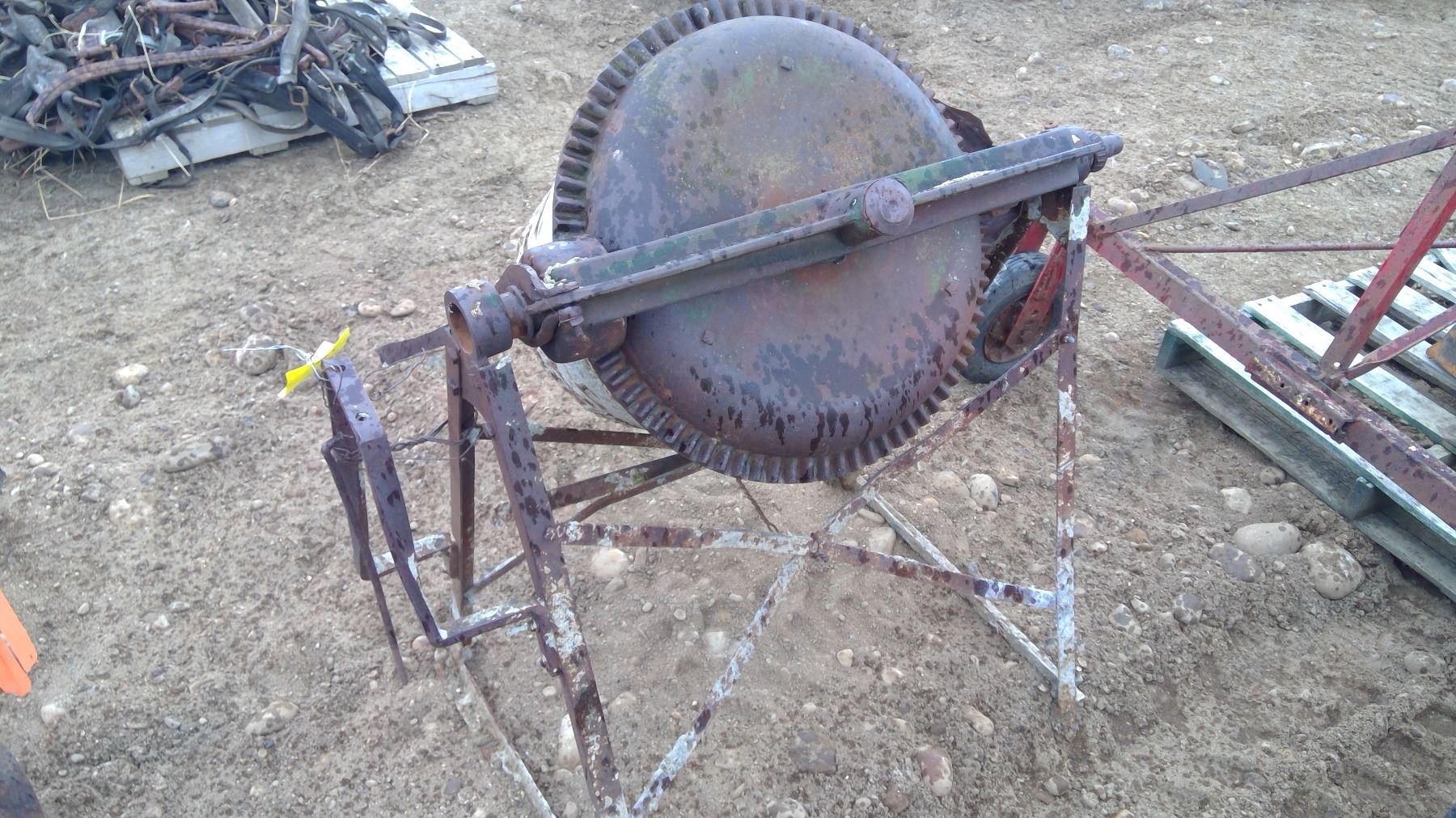 CEMENT MIXER MONARCH (NO MOTOR) Schmalz Auctions