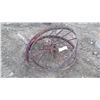 Image 1 : 2 STEEL WHEELS 47" EACH