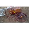Image 1 : 2 STEEL WHEELS 28"