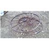 Image 1 : 2 STEEL WHEELS 52" 46"