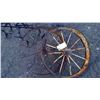 Image 1 : 2 STEEL WHEELS 32"EACH