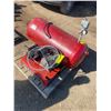 Image 1 : FAR WELD COMPRESSOR TANK 40 GALLON C/W 2 CYLINDER GILSON PUMP AND 3 HP ELECTRIC MOTOR