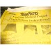 Image 1 : 1953 Pontiac and Chevrolet 2 Door HTP NOS Rubber Window Trunk Kit, Window Felt Kit, Rocker Mouldings
