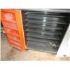 Image 2 : ECHLIN METAL SHOP CABINET ORANGE AND WHITE