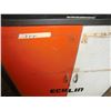 Image 4 : ECHLIN METAL SHOP CABINET ORANGE AND WHITE