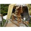 Image 2 : OLD Wooden CHILD's Rocking Horse