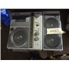 Image 1 : Sanyo Stereo, Cassette Player, Memorex CDs and Cassettes, 2 speakers