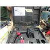 Image 4 : Job Mate 14.4V Drill Kit, used, new plug switches, brass cover plates, 2 aprons, outdoor light