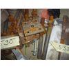 Image 5 : Misc. Box of Bolts, 4 Clamps, Knives, Onan Parts, Fence Tightener