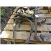 Image 1 : Linesman Leather Safety Belt, Old Naipuller, Kids Inflatable Boat and Paddles, Two Trays of Misc., 2