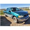 Image 2 : 1998 Ford F-150 2WD Green VIN: 2FTZX17W8WCA71354 (has keys)
