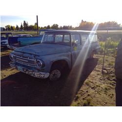 1967 INTERNATIONAL TRAVELALL 1100 B VIN# 713107C012459