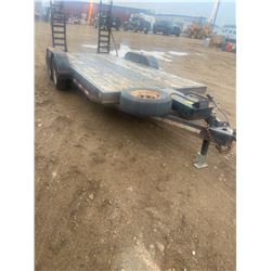 TANDEM CAR TRAILER C/W RAMPS 16' TRAILTECH VIN# 2CUL27G9572000740
