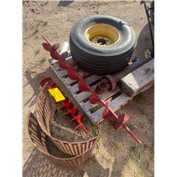 New Holland MixMill - Parts, Screens, Flighting, Tire + Rim, PTO Shaft Model #357?